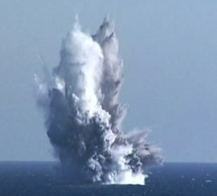 N.korea Tests New Underwater Nuke Weapon Capable Of 'Radioactive Tsunami'