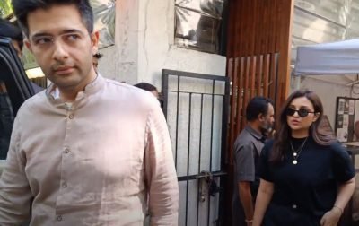 After The Dinner Date, Raghav Chadha &Amp; Parineeti Were Spotted Together At Lunch