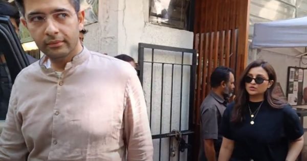 After The Dinner Date, Raghav Chadha &Amp; Parineeti Were Spotted Together At Lunch