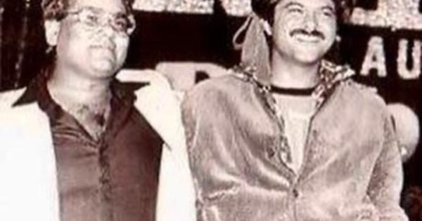 Anil And Kaushik Are Seen Posing Together In A Cheerful Mood.