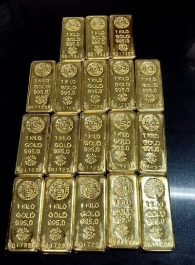 Man Apprehended At Chandigarh Airport With 18 Kg Of Valuable Gold Bricks
