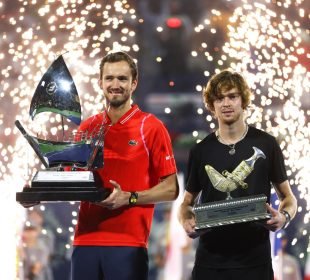 Medvedev Dominates To Complete Hard-Court Hat-Trick With Dubai Tennis Championships Title
