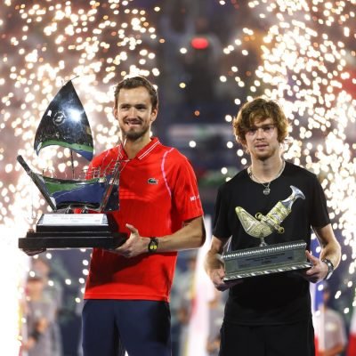Medvedev Dominates To Complete Hard-Court Hat-Trick With Dubai Tennis Championships Title