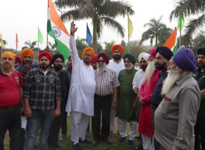 Delhi: Scores Protest Outside British High Commission Against Pro-Khalistan Separatists