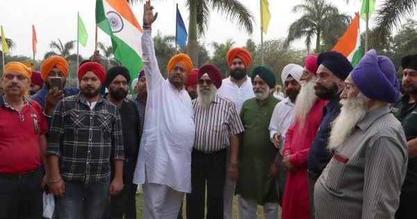 Delhi: Scores Protest Outside British High Commission Against Pro-Khalistan Separatists