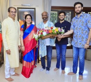 Superstar Rajinikanth'S Visit 'Delights' Thackeray Family