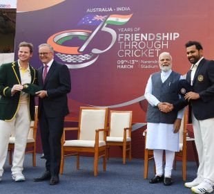 Ind V Aus, 4Th Test: Rohit Sharma, Steve Smith Receive Special Test Caps From Pm Modi And Anthony Albanese