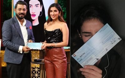 Stunning Actress Parul Gulati Bags Rs 1 Cr Cheque As She Conquers 'Shark Tank India 2
