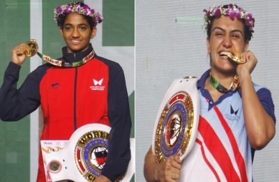 India'S Nitu, Saweety Strike Historic Gold At Iba Women'S World Boxing Championships (Ld)