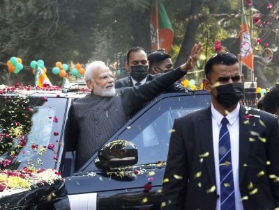 Pm Modi To Hold Roadshow, Inaugurate Iit In K'Taka On March 12