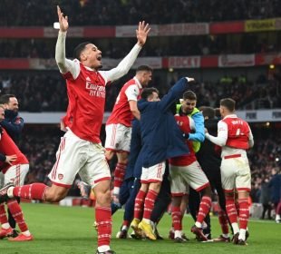 Premier League: Late Goal Dominates As Arsenal Reigns Supreme 5 Clear, While Man City And Chelsea Secure Triumphant Victories