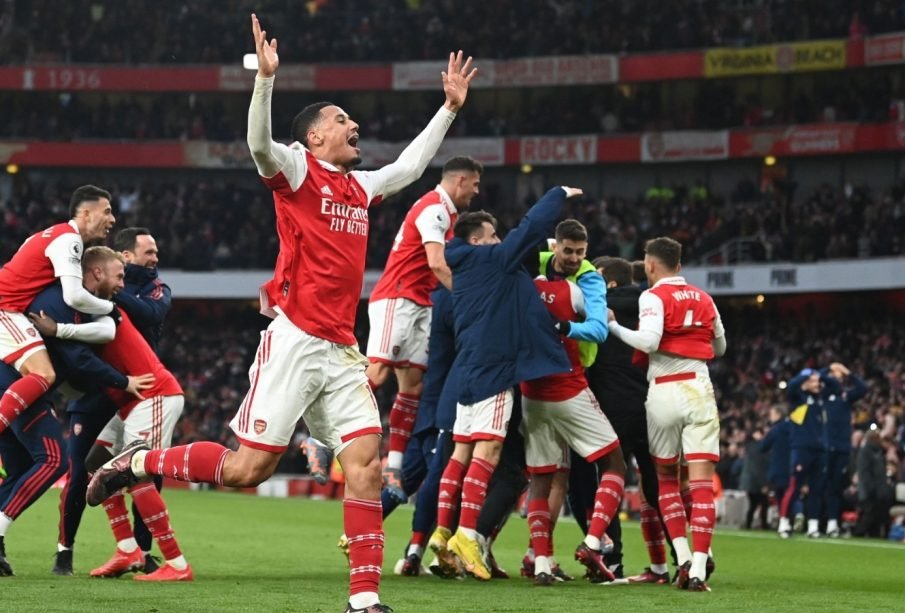 Premier League: Late Goal Dominates As Arsenal Reigns Supreme 5 Clear, While Man City And Chelsea Secure Triumphant Victories