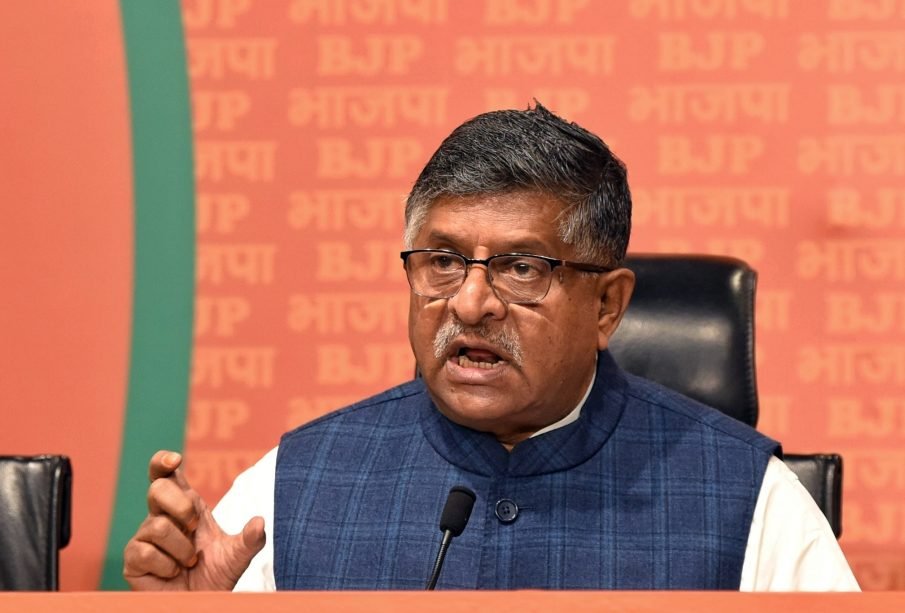Ravi Shankar Prasad Slams Rahul For Seeking Foreign Intervention