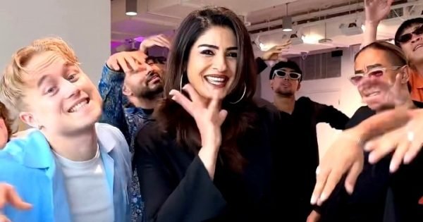 Raveena Tandon Recreates 'Tip Tip Barsa Paani' With The Norwegian Group